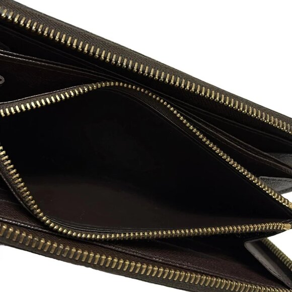 LOUIS VUITTON Zippy Wallet Ebene Damier - Long Wallet 177-081125 - Picture 4 of 5